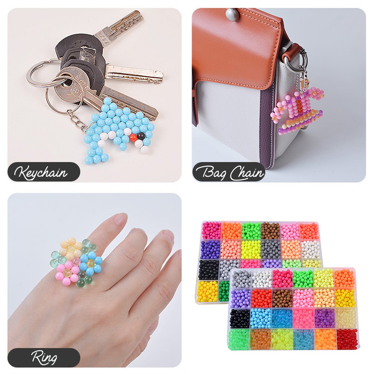 Magic Water Sticky Beads Fuse Beads Refill Compatible With Aquabeads And Beados Art Crafts Toys 2 Magic Water Sticky Beads Fuse Beads Refill Compatible With Aquabeads And Beados Art Crafts Toys - Image 2