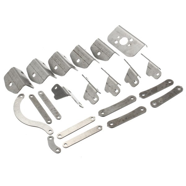 DIY 5DOF Robot Arm Five Fingers Metal Mechanical Paw Left and Right Hand 8 DIY 5DOF Robot Arm Five Fingers Metal Mechanical Paw Left and Right Hand - Image 8