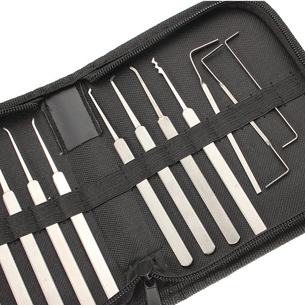 12Pcs High Quality Lock Picks Tools Set Lock Opener Locksmith Tools 5 12Pcs High Quality Lock Picks Tools Set Lock Opener Locksmith Tools - Image 5