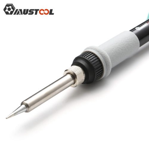Mustool® MT223 60W Adjustable Temperature Electric Solder Iron Welding Rework Repair Tool with 5pcs Solder Tips I/3C/4C/K/2.4D 110V/220V Option 8