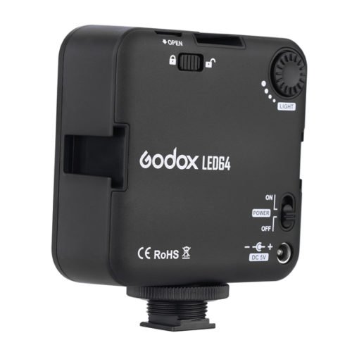 Godox LED64 LED Lamp Video Light for DSLR Camera Camcorder mini DVR Interview Macro photography 5