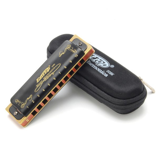 Easttop T008K 10 Hole Blues Harmonica A B C D E F G 1 Easttop T008K 10 Hole Blues Harmonica A B C D E F G