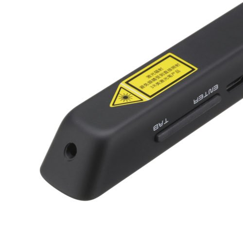 KNORVAY N75C Remote Control PPT Laser Page Pen Green Light Presentation Presenter Pen 2.4 GHz 7