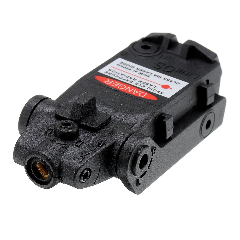 Red Laser Sight Low Profile Hang Type Tactical Picatinny Sight Dot Scope 1