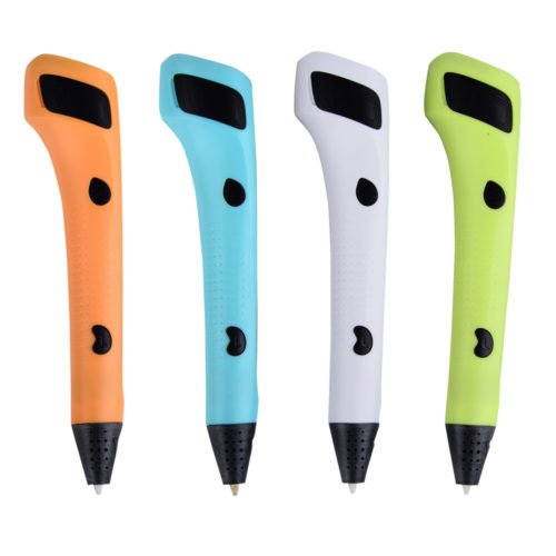 Orange/Blue/Green/White110-240V 3D Printing Pen for ABS/PLA/PCL Filament Support Adjustable Speed 4