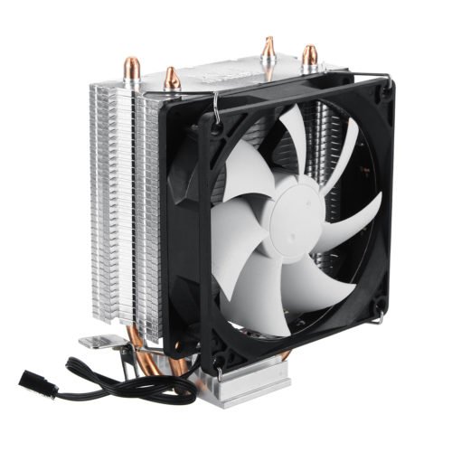 3Pin DC 12V Colorful Backlight 90mm CPU Cooling Fan PC Heatsink for Intel/AMD For PC Computer Case 4