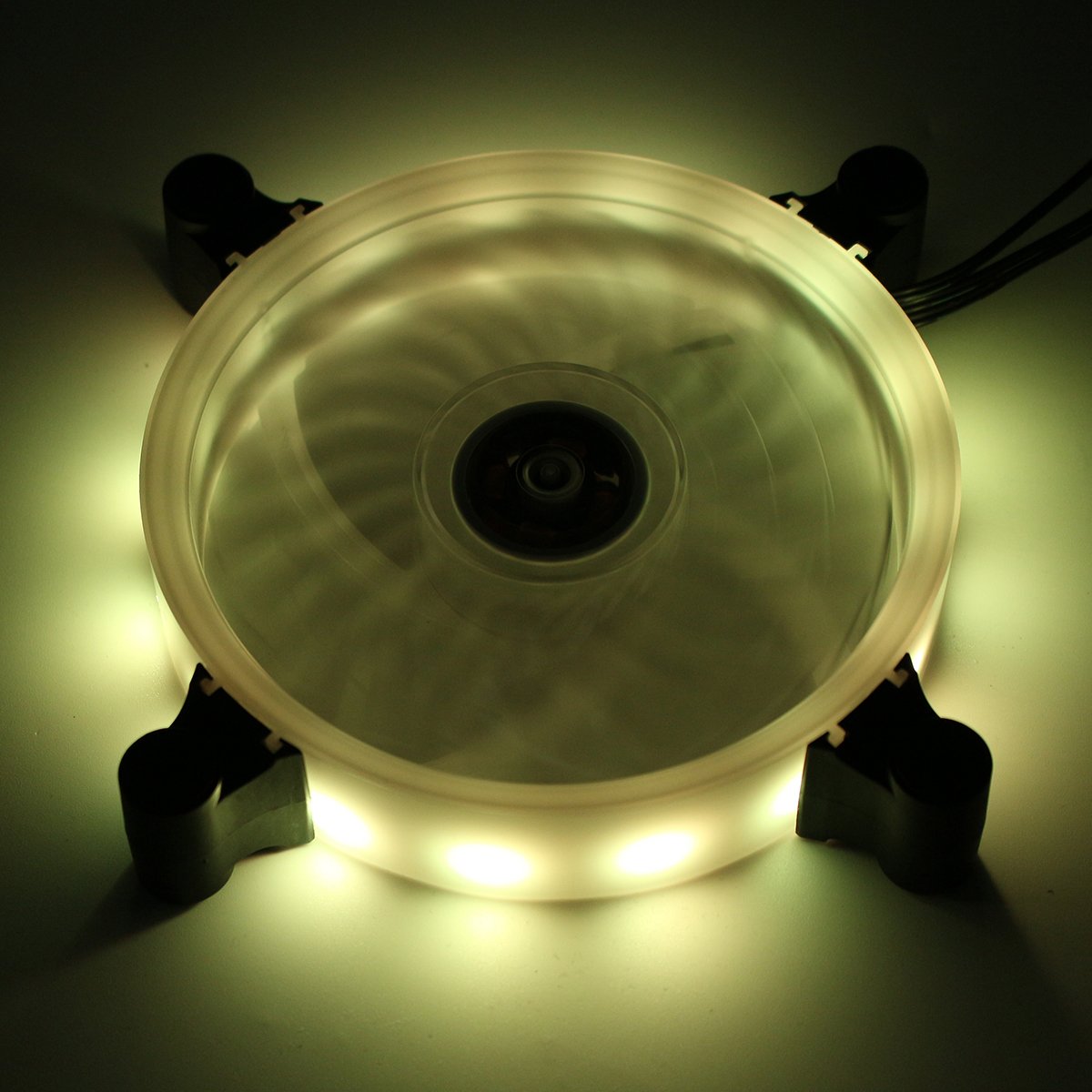 12cm 16million Color RGB LED Quiet Computer Case PC Cooling Fan +Remote Control 4 12cm 16million Color RGB LED Quiet Computer Case PC Cooling Fan +Remote Control - Image 4