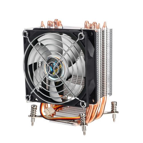 3 Pin 90cm 6 Heat Pipes Cooler Cooling Fan Heatsink for 115X 1366 Motherboard 4