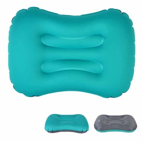 IPRee® Outdoor Travel Air Inflatable Pillow Sleep Headrest Neck Massage Folding Cushion 1