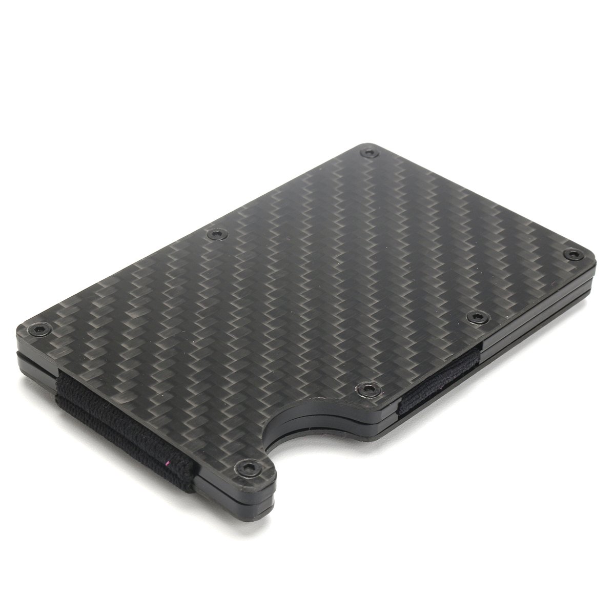 Slim Carbon Fiber Credit Card Portable ID Passport Card Holder Money Clip Case Wallet 3 Slim Carbon Fiber Credit Card Portable ID Passport Card Holder Money Clip Case Wallet - Image 3