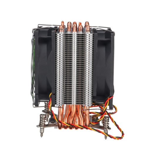 3 Pin 90cm Double Cooling Fan 6 Heat Pipes Cooler Heatsink for 115X 1366 Motherboard 6