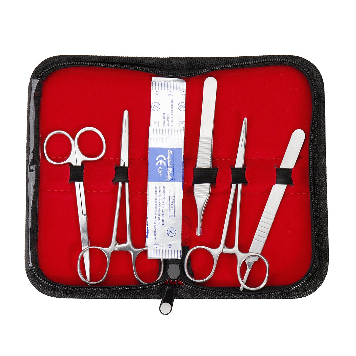 25 In 1 Medical Skin Suture Surgical Training Kit Silicone Pad Needle Scissors 4 25 In 1 Medical Skin Suture Surgical Training Kit Silicone Pad Needle Scissors - Image 4