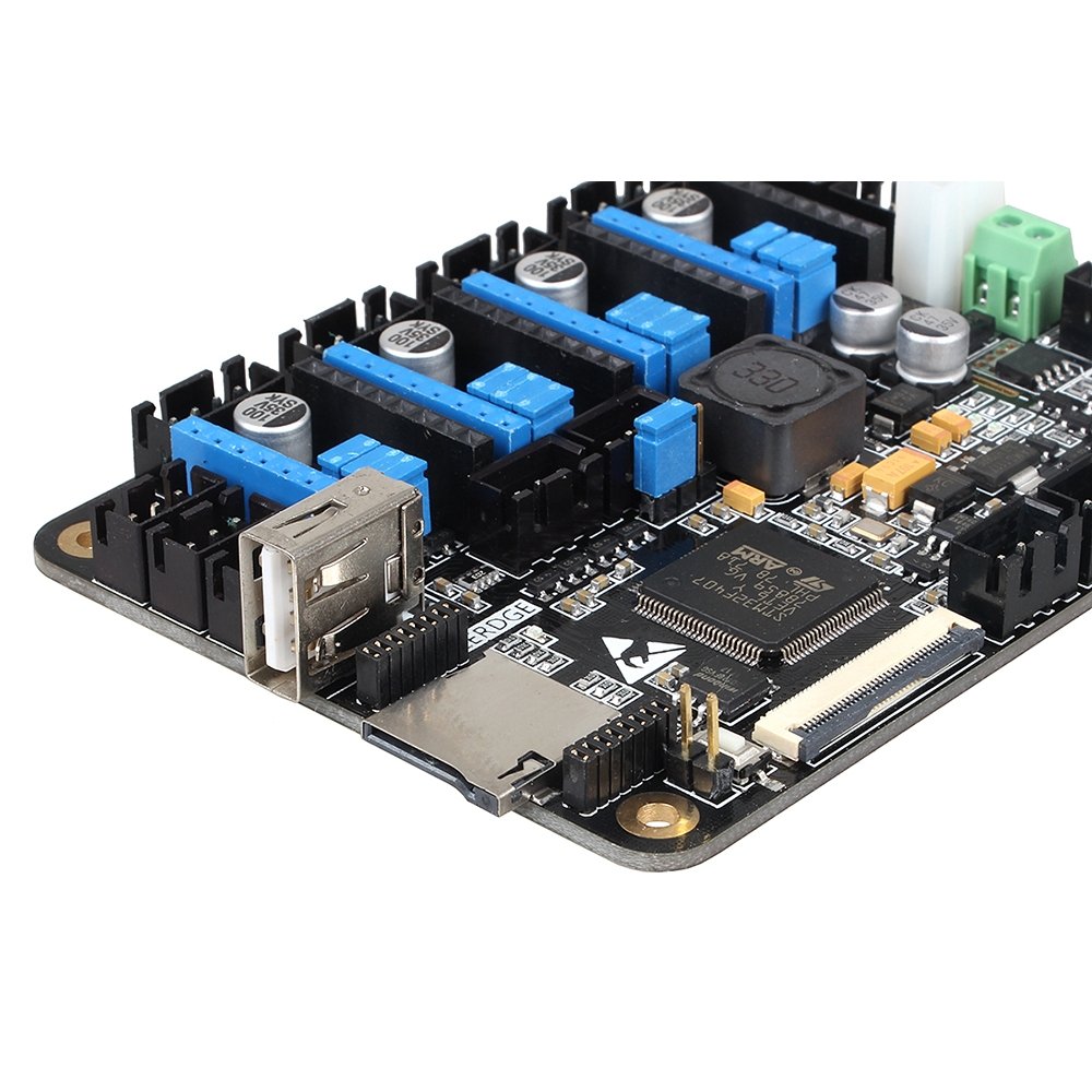 Lerdge® X Integrated Controller Board Mainboard With 32-bit Coretx-M4 Core Control Unit + 3.5inch LCD Touch Screen + 4PCS A4988 Stepper Motor Driver F 5 Lerdge® X Integrated Controller Board Mainboard With 32-bit Coretx-M4 Core Control Unit + 3.5inch LCD Touch Screen + 4PCS A4988 Stepper Motor Driver F - Image 5