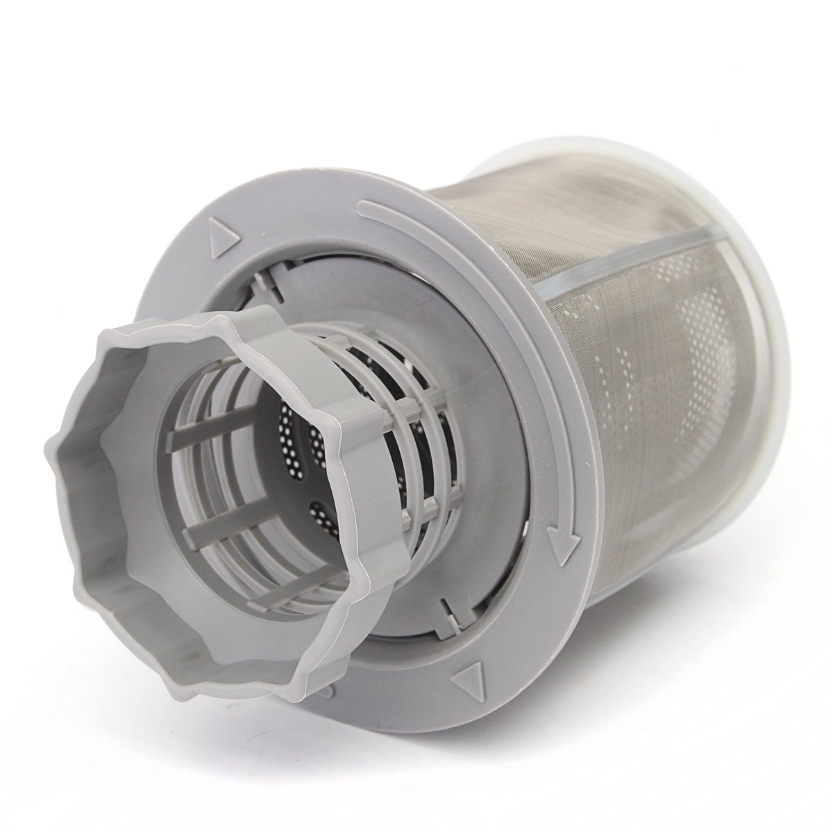 2 Part Dish Washer Mesh Filter Set Grey PP Dishwasher For BOSCH 427903 170740 Series Replacement 4 2 Part Dish Washer Mesh Filter Set Grey PP Dishwasher For BOSCH 427903 170740 Series Replacement - Image 4