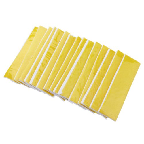 15Pcs Heating Insulation Cotton + 1Pcs High Temperature Polyimide Film Heat Resistant Tape for 3D Printer High Temperature Protect 3