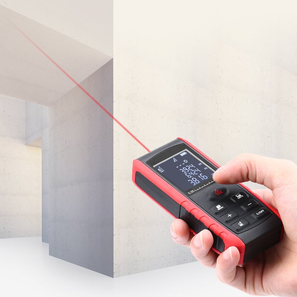 KXL - E40 Handheld Laser Distance Meter 40m Rangefinder 1 KXL - E40 Handheld Laser Distance Meter 40m Rangefinder