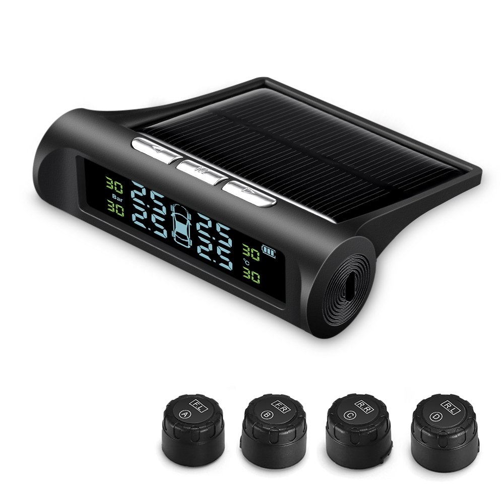 ZEEPIN C240 Tire Pressure Monitoring System Solar TPMS with 4 External Sensors 21 ZEEPIN C240 Tire Pressure Monitoring System Solar TPMS with 4 External Sensors - Image 21