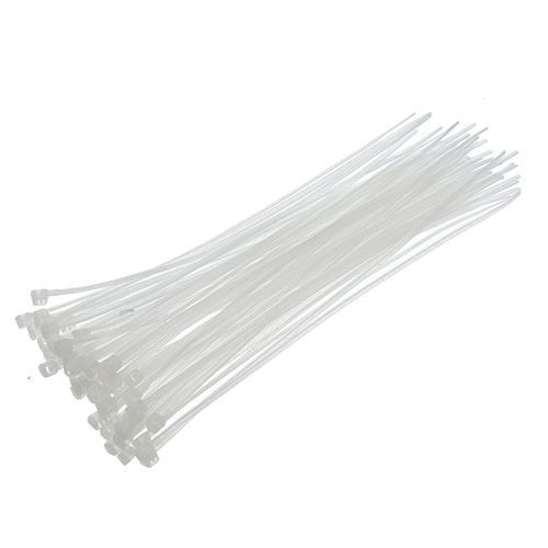 50pcs White Black 3x150mm Cable Ties Model Manufacturing Tools 7