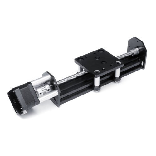 HANPOSE HPV4 Linear Guide Set Openbuilds Mini V Linear Actuator 100-500mm Linear Module with 17HS3401S Stepper Motor 2