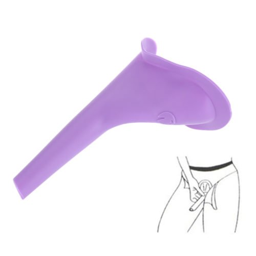 IPRee® Portable Outdoor Female Urinal Toilet Soft Silicone Travel Stand Up Pee Device Funnel 3