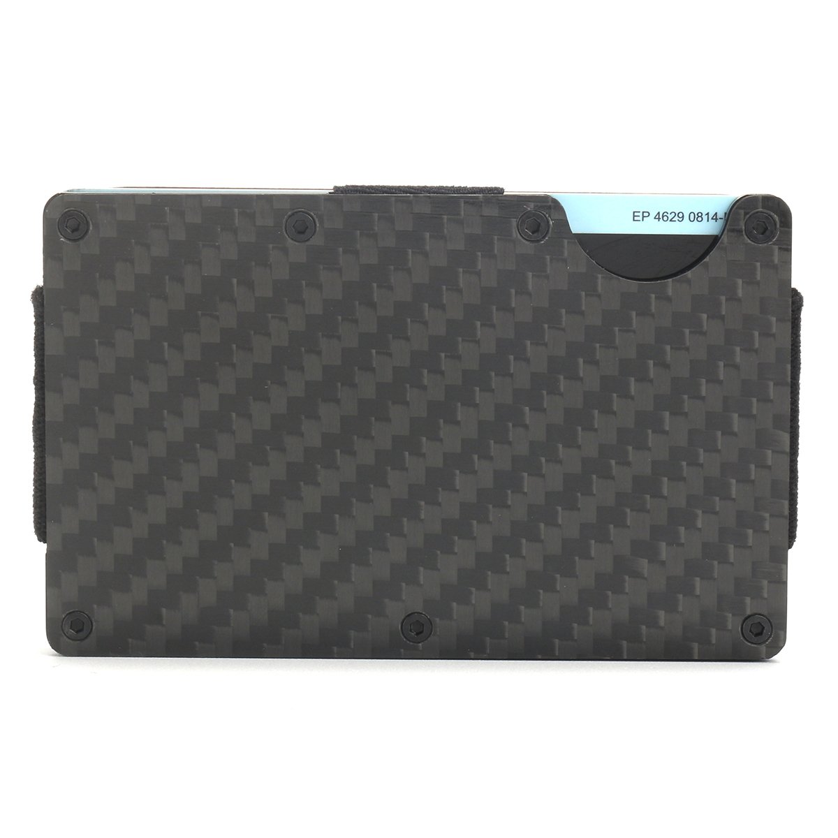 Slim Carbon Fiber Credit Card Portable ID Passport Card Holder Money Clip Case Wallet 2 Slim Carbon Fiber Credit Card Portable ID Passport Card Holder Money Clip Case Wallet - Image 2
