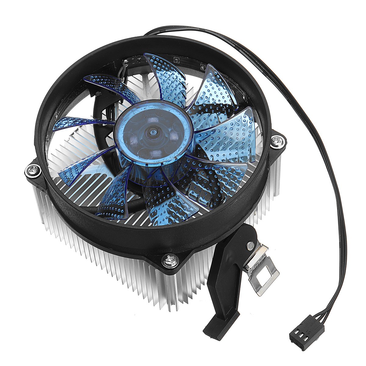 12V DC Copper Core CPU Cooler Fan Computer Cooling Fan Ultra Quiet LED CPU Fan for AMD/Intel 115X 7 12V DC Copper Core CPU Cooler Fan Computer Cooling Fan Ultra Quiet LED CPU Fan for AMD/Intel 115X - Image 7