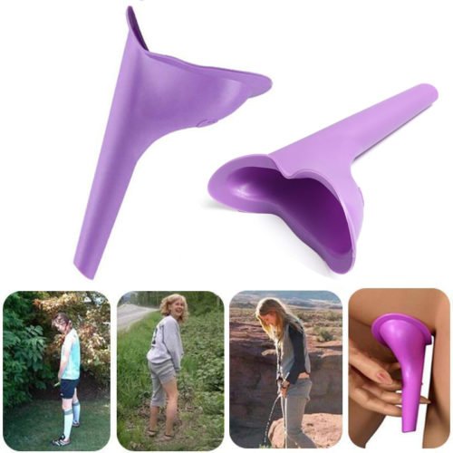 IPRee® Portable Outdoor Female Urinal Toilet Soft Silicone Travel Stand Up Pee Device Funnel 1