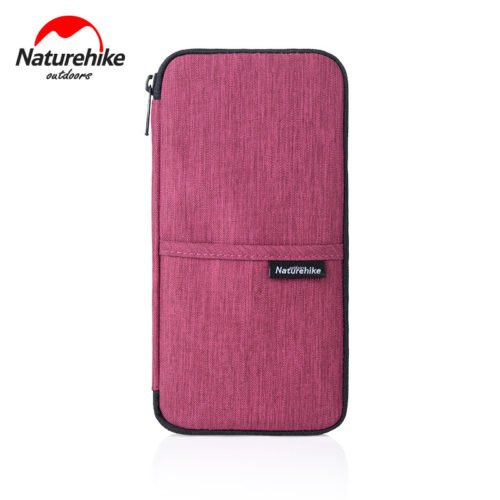 Naturehike NH17C001-B Travel Passport Card Bag Ticket Cash Wallet Pouch Holder For iphone 9