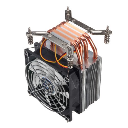 3 Pin 90cm 4 Heat Pipes Cooler Cooling Fan Heatsink for 115X 1366 Motherboard 7