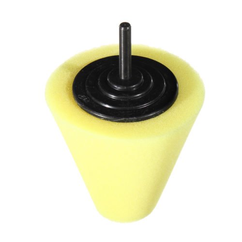 5pcs Burnishing Foam Sponge Polishing Cone Ball Buffing Pad Car Wheel Hub Cleaner Polishing Sponge Set 8