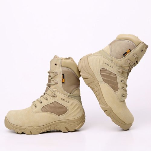 Army Men Commando Combat Desert Outdoor Hiking Boots Landing Tactical Military Shoes 6