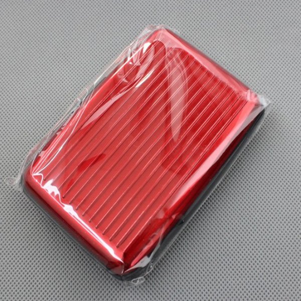 IPRee® Aluminum Alloy Card Holder Antimagnetic Credit Card Case Portable ID Card Storage Box 6 IPRee® Aluminum Alloy Card Holder Antimagnetic Credit Card Case Portable ID Card Storage Box - Image 6