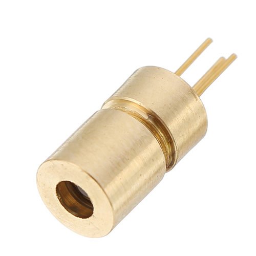 650nm 10mw 5V Red Dot Laser Diode Mini Laser Module Head for Equipment Industry 6x10.5mm 2