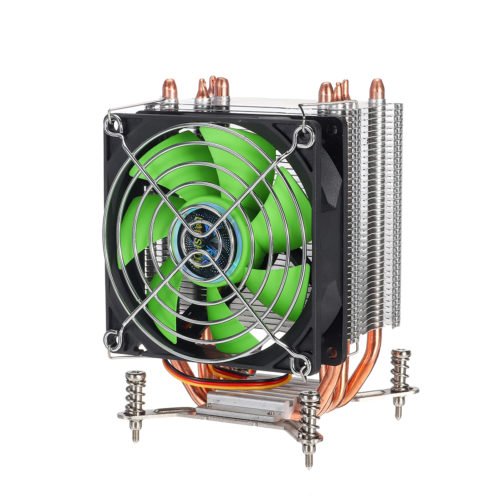 3 Pin 90cm 4 Heat Pipes Cooler Cooling Fan Heatsink for 115X 1366 Motherboard 4