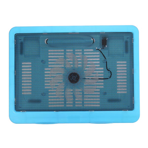 USB Cooling Pad with Ultra Thin Fan 140mm and LED Light up to 17 Inch 4 USB Cooling Pad with Ultra Thin Fan 140mm and LED Light up to 17 Inch - Image 4