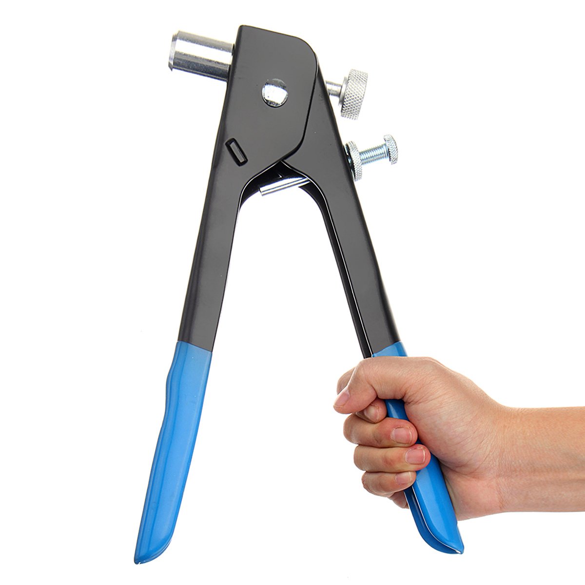 Pop Riveter Gun Rivet Hand Tool Set Kit with 100Pcs Nut Inserts + 5Pcs Mandrels & Box 2 Pop Riveter Gun Rivet Hand Tool Set Kit with 100Pcs Nut Inserts + 5Pcs Mandrels & Box - Image 2