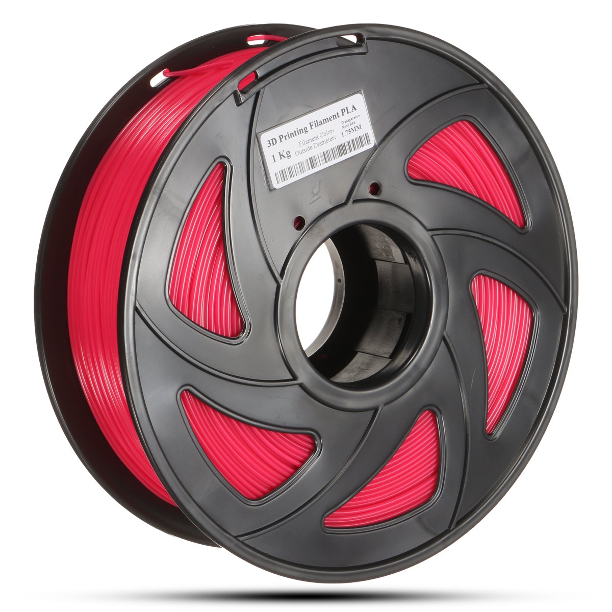 1.75mm 1KG PLA Transparent Red/Blue/Green/Yellow Filament For 3D Printer RepRap 11 1.75mm 1KG PLA Transparent Red/Blue/Green/Yellow Filament For 3D Printer RepRap - Image 11