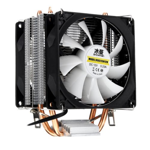 DC 12V 3Pin Colorful Backlight 90mm CPU Cooling Fan PC Heatsink Cooler for Intel/AMD For PC Computer Case 3