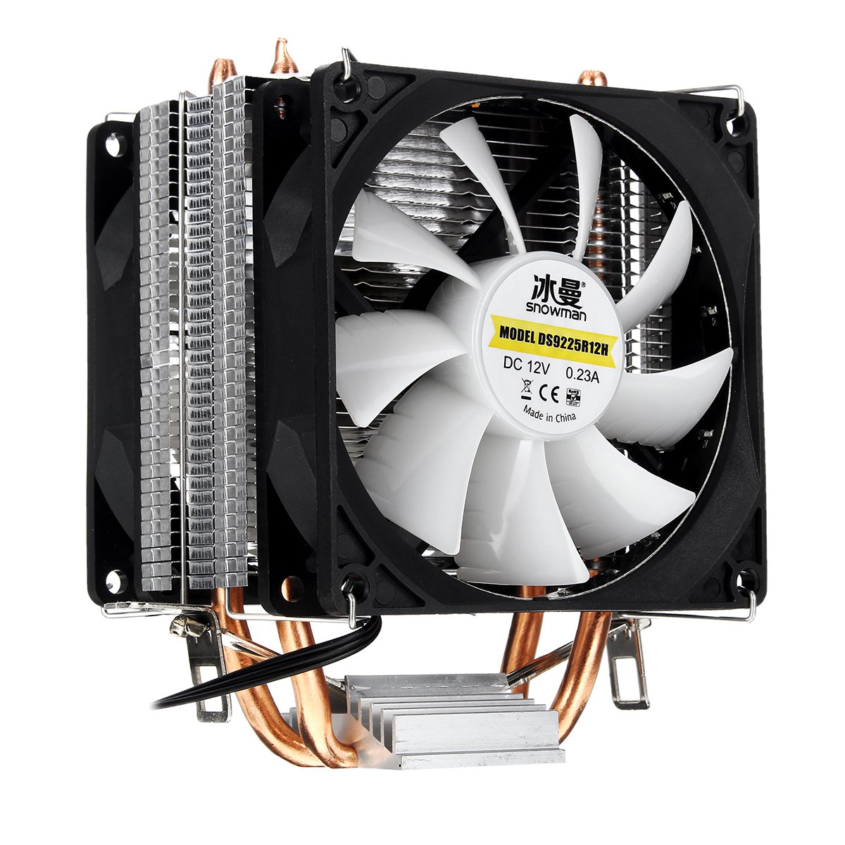 DC 12V 3Pin Colorful Backlight 90mm CPU Cooling Fan PC Heatsink Cooler for Intel/AMD For PC Computer Case 3 DC 12V 3Pin Colorful Backlight 90mm CPU Cooling Fan PC Heatsink Cooler for Intel/AMD For PC Computer Case - Image 3