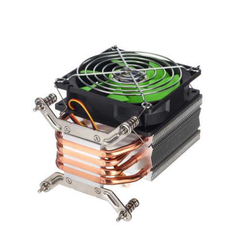 3 Pin 90cm 4 Heat Pipes Cooler Cooling Fan Heatsink for 115X 1366 Motherboard 6
