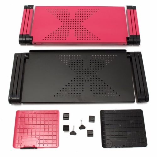Portable Adjustable Foldable Laptop Notebook PC Desk Table Vented Stand Bed Tray 10