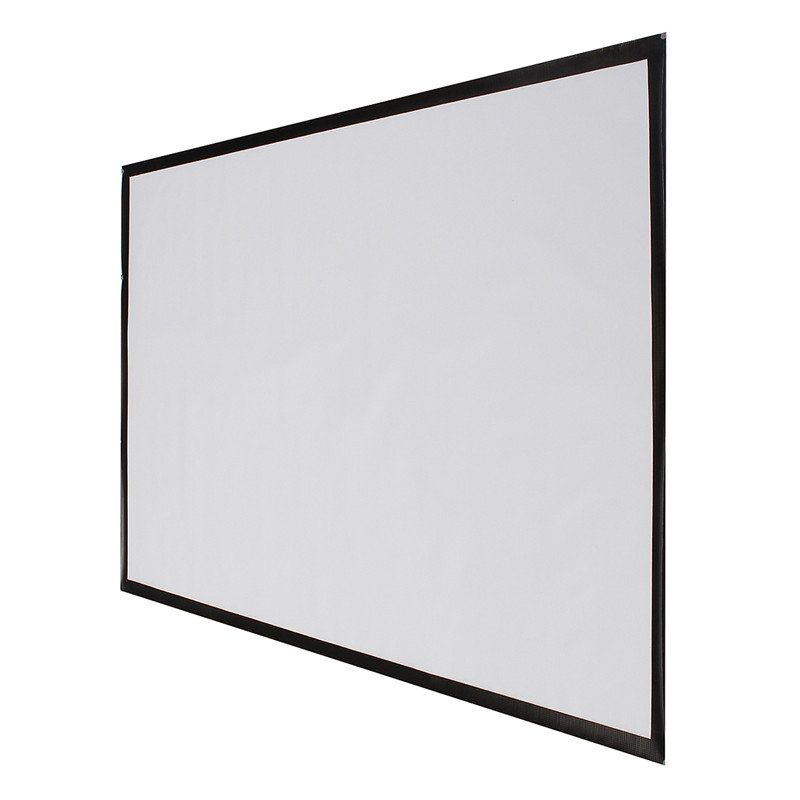 100 Inch Projector Screen 16:9 221cm x 125cm Projector Accessories Fabric Material Matte White 2 100 Inch Projector Screen 16:9 221cm x 125cm Projector Accessories Fabric Material Matte White - Image 2