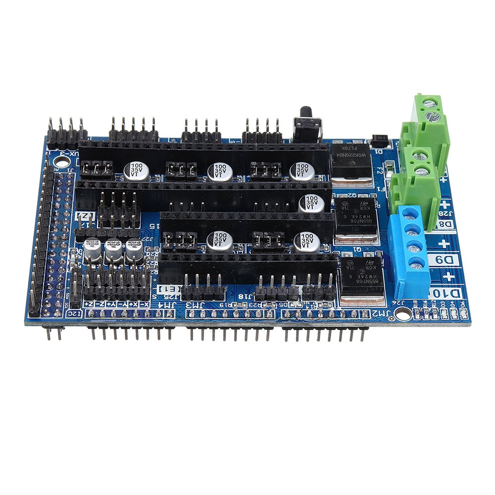 Upgrade Ramps 1.6 Base On Ramps1.5 Control Mainboard + Mega2560 R3 + 5Pcs DRV8825 Kit for Reprap 3D Printer 3 Upgrade Ramps 1.6 Base On Ramps1.5 Control Mainboard + Mega2560 R3 + 5Pcs DRV8825 Kit for Reprap 3D Printer - Image 3