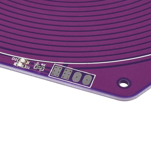 12V 120w 170mm Diameter Purple Hexagon Round Kossel Delta Heated Bed for 3D Printer 5