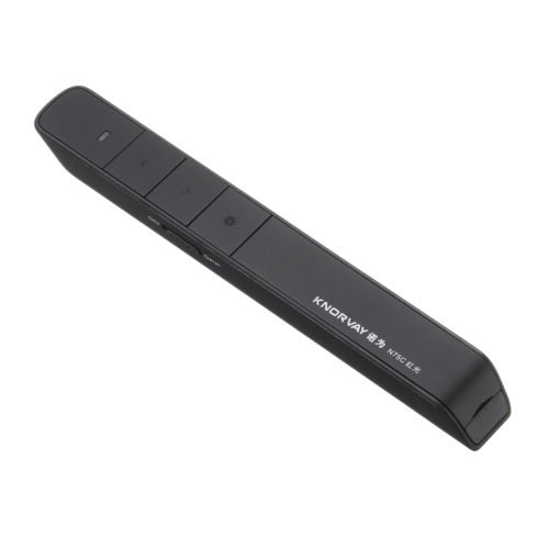 KNORVAY N75C Remote Control PPT Laser Page Pen Green Light Presentation Presenter Pen 2.4 GHz 2