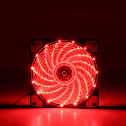 Coolmoon 12V 120mm 3Pin/4Pin LED Light Cooling Fan Computer PC Cooling Fan 8