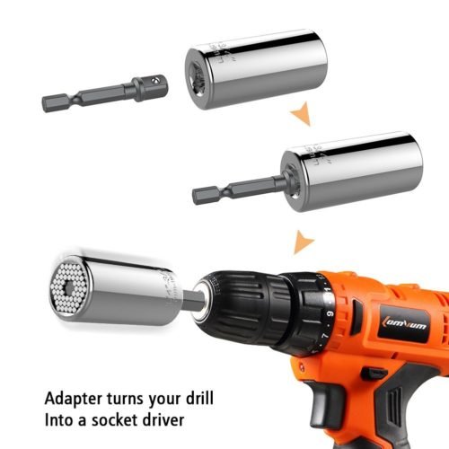 Daniu Multifunction Universal Hand Tools Socket Wrench Repair Tools 7-19 mm 6