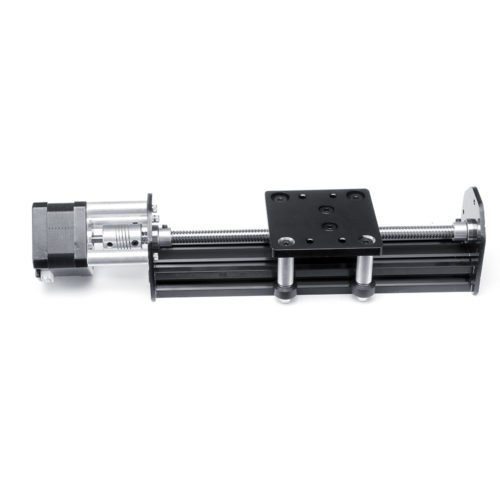 HANPOSE HPV4 Linear Guide Set Openbuilds Mini V Linear Actuator 100-500mm Linear Module with 17HS3401S Stepper Motor 4