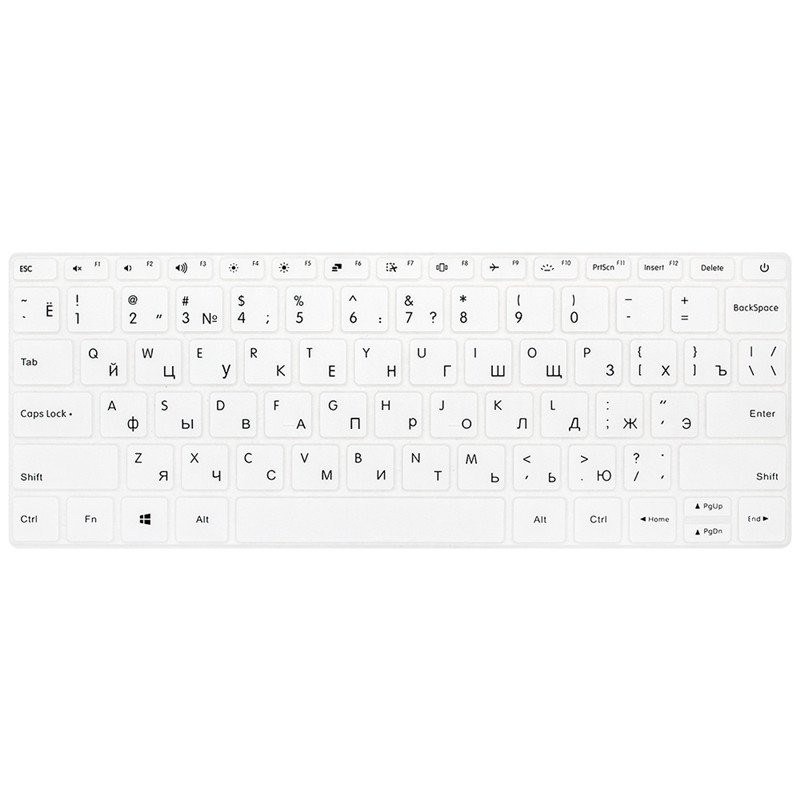 Russian Silicone Keyboard Cover For 12.5 inch 13.3 inch XIAOMI AIR Laptop Notebook Accessories 2 Russian Silicone Keyboard Cover For 12.5 inch 13.3 inch XIAOMI AIR Laptop Notebook Accessories - Image 2