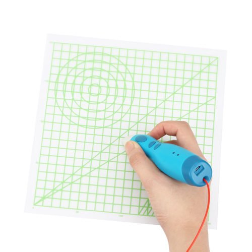 220*220*0.5mm Basic Graphics Copy Panel Design Mat Drawing Tools For 3D Printing Pen Part 1